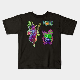 Halloween Spider Witch & Green Cauldron Pack Kids T-Shirt